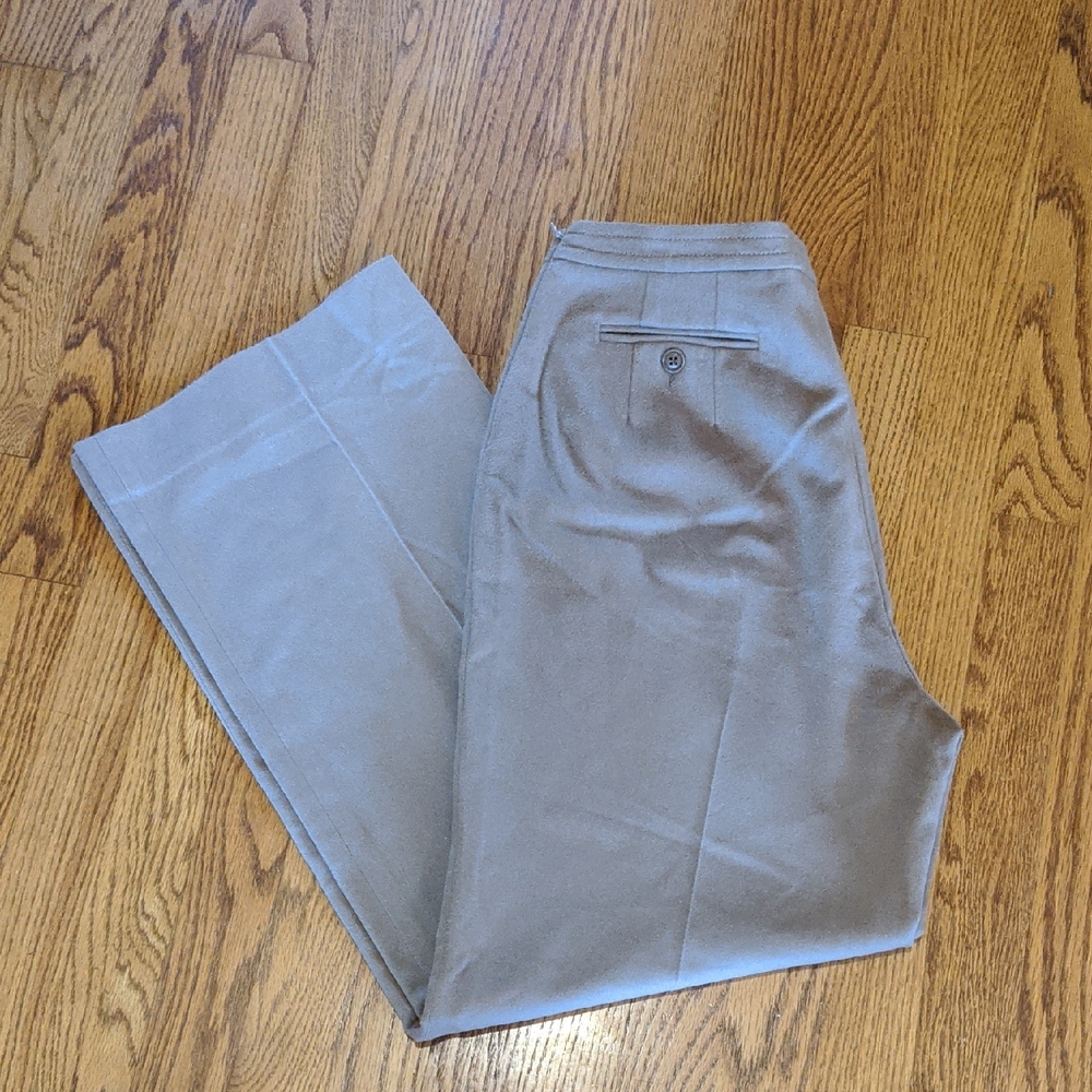 MaxMara Women's Carmel Wool Pants Size 10